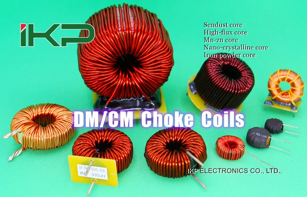 Speciaal ontworpen verticale Mn-Zn Core Common Mode Choke Coil Inductor voor frequentieomzetter