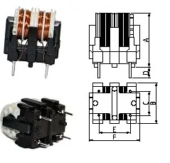 UU/UT Common Mode Choke Inductors