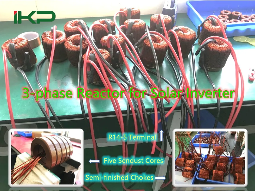 Nieuwe Ikp Choke CTN 0.4m 80A China Power Reactor Common Mode Obc Inductor