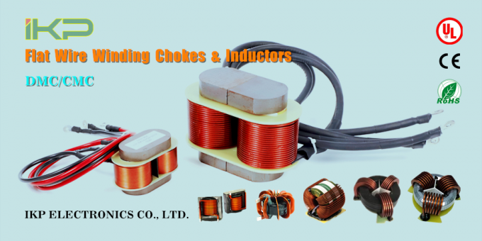 High Current Flat Wire Power Choke Coil voor DC-DC-converter