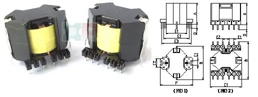 RM10 Transformator/High Frequency Transformer/L Pin RM10 -transformator