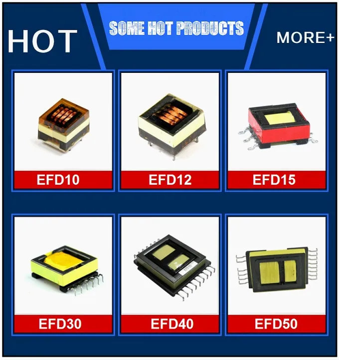Op maat gemaakte SMD-type Efd Core SMPS-hogefrequentie-pulstransformer