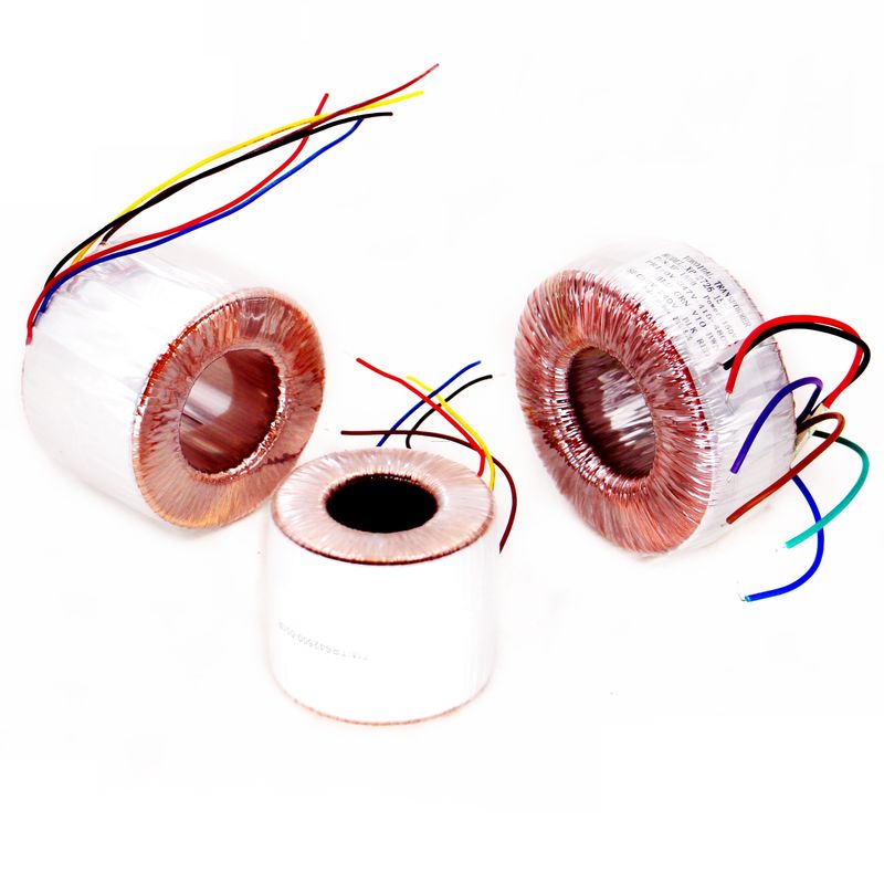 6.30kg Weight 57℃ Temp. Rise Toroidal Transformer for Testing Equipment