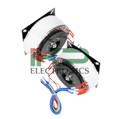 2500VA Vermogensbereik 50/60 Hz Frequentie 190*115mm Buitenafmeting D*H  Toroidale Transformator voor Industriële Besturing